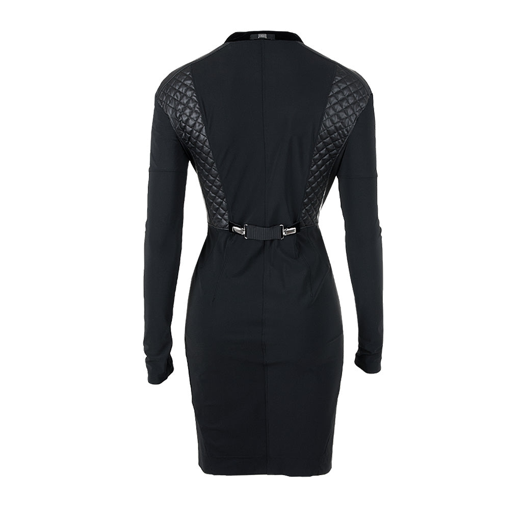 HIGH Biker Kleid DEPTH schwarz