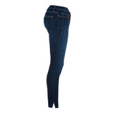 Current Elliott THE SIDE SLIT STILETTO Jeans District blau