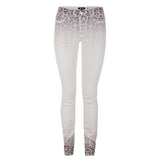 Just Cavalli Jeans Hose beige leoprint 