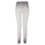 Just Cavalli Jeans Hose beige leoprint 