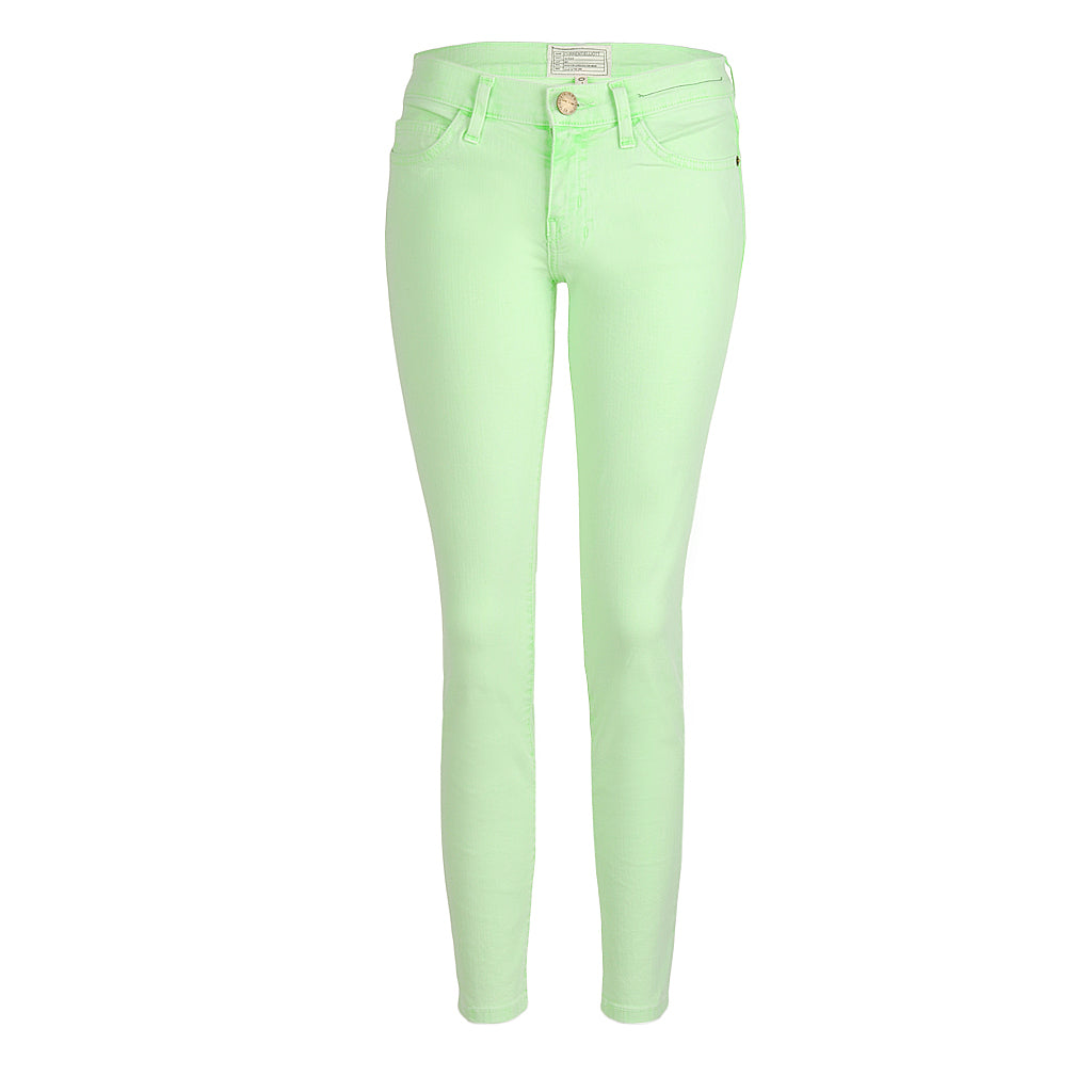 Current Elliott Jeans THE STILETTO lime green