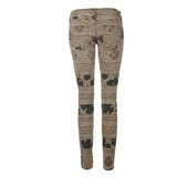 Current Elliott THE ANKLE SKINNY vintage tribal destroy