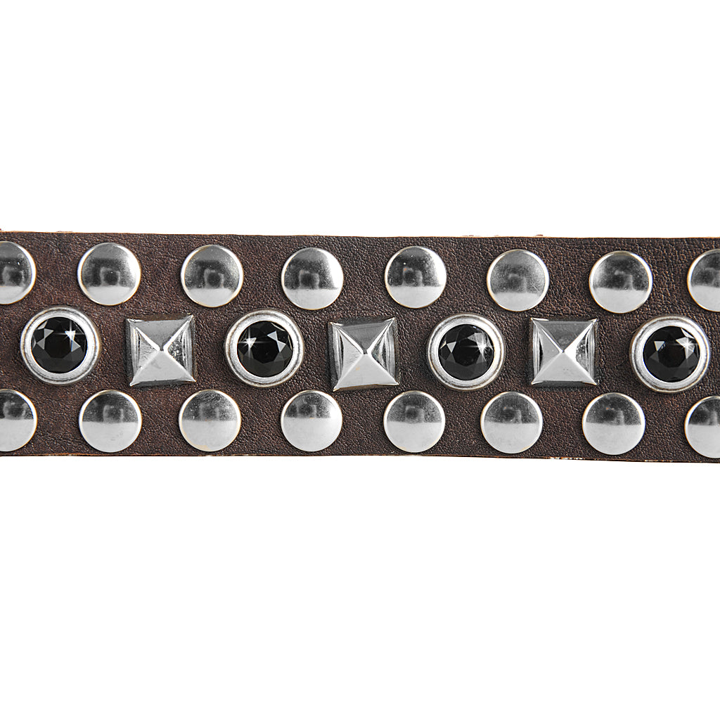 Manieri Nietengürtel STUDS brown 