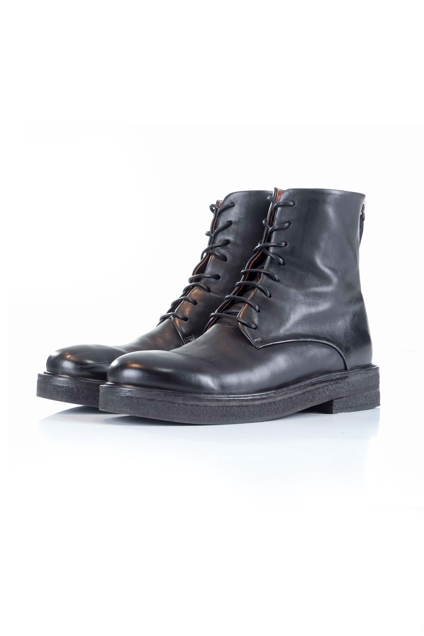 Marsèll Damen Kalbsleder Boots schwarz