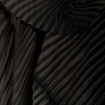 ISSEY MIYAKE PLEATS PLEASE Schal mit Shibori-Print schwarz grau