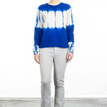 Suzusan  Kaschmir Pullover blau